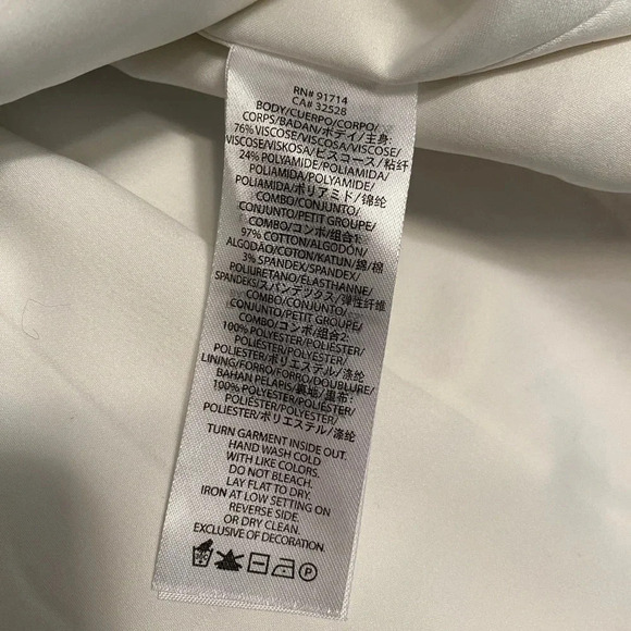 Armani Exchange Fit and Flare Sleeveless Dress Front Zipper and Back Zip… - Picture 10 of 14